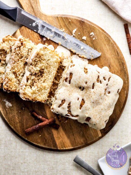 Cinnamon Swirl Bread on Linen