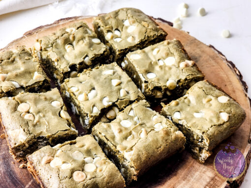 Matcha Brownies on White - Image 5