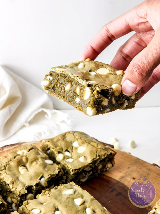 Matcha Brownies on White - Image 8