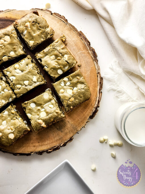 Matcha Brownies on White - Image 9