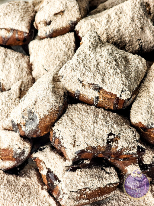 Chocolate Beignets on White - Image 9