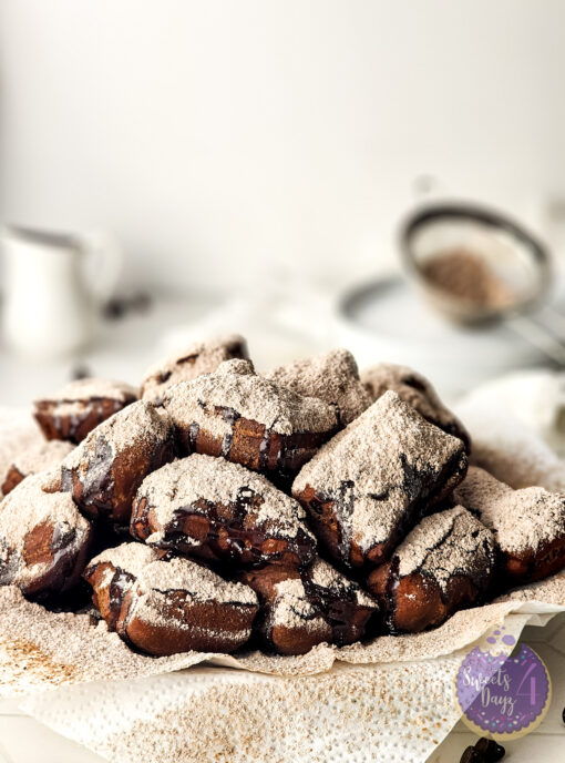 Chocolate Beignets on Rhombus - Image 2
