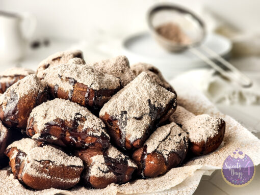 Chocolate Beignets on Rhombus - Image 3