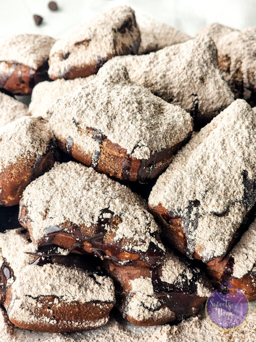 Chocolate Beignets on Rhombus - Image 4