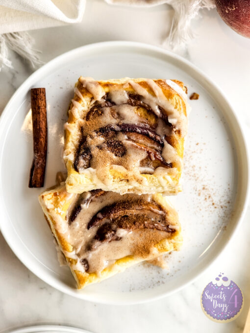 Peach Tartlets on Marble - Image 9