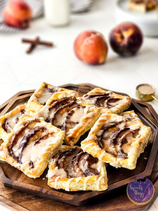 Peach Tartlets on Rhombus - Image 3