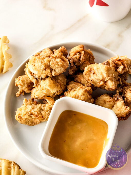 Copycat Chick Fil A Nuggets on Gold Marble - Image 3