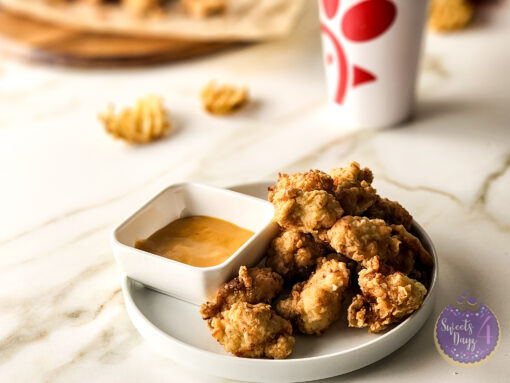 Copycat Chick Fil A Nuggets on Gold Marble - Image 4