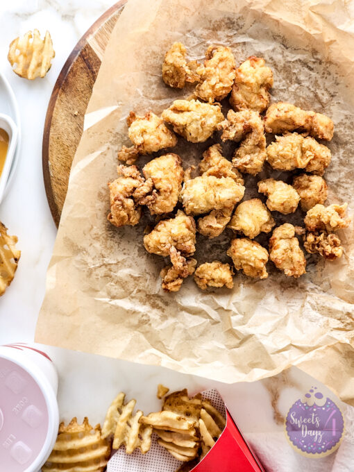 Copycat Chick Fil A Nuggets on Gold Marble - Image 5
