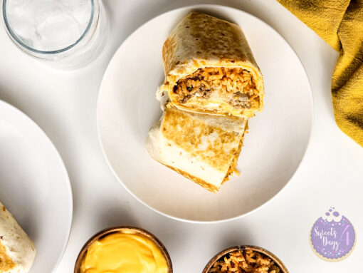 Copycat Taco Bell Quesarito on White - Image 7