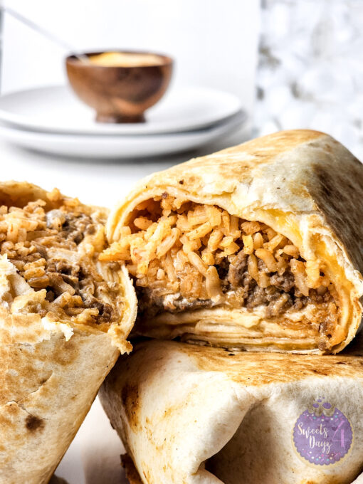 Copycat Taco Bell Quesarito on Rhombus - Image 5