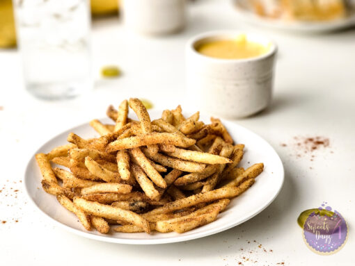 Copycat Taco Bell Nacho Fries on White - Image 3