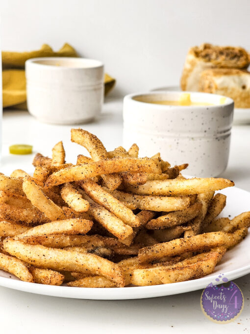 Copycat Taco Bell Nacho Fries on White - Image 4