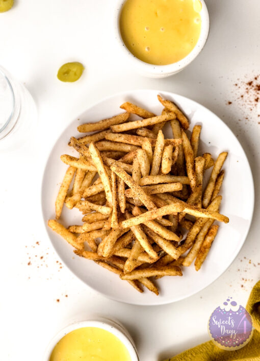 Copycat Taco Bell Nacho Fries on White - Image 5