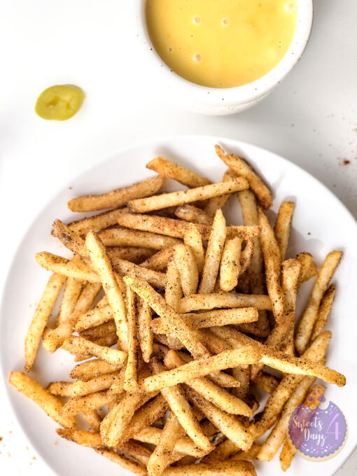 Copycat Taco Bell Nacho Fries on White - Image 6