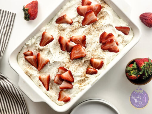Tres Leches Cake on White - Image 6