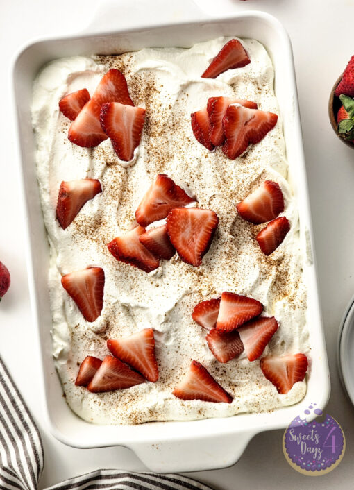 Tres Leches Cake on White - Image 7