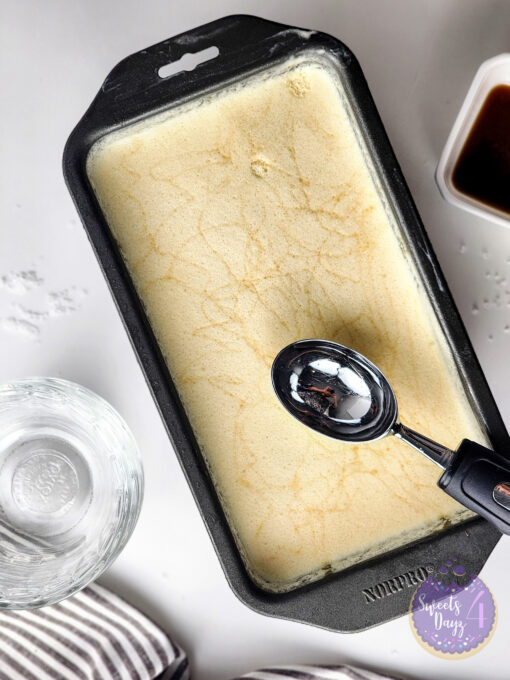 Salted Caramel Ice Cream on White - Image 3