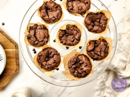 Double Chocolate Muffins on Marble - Image 10