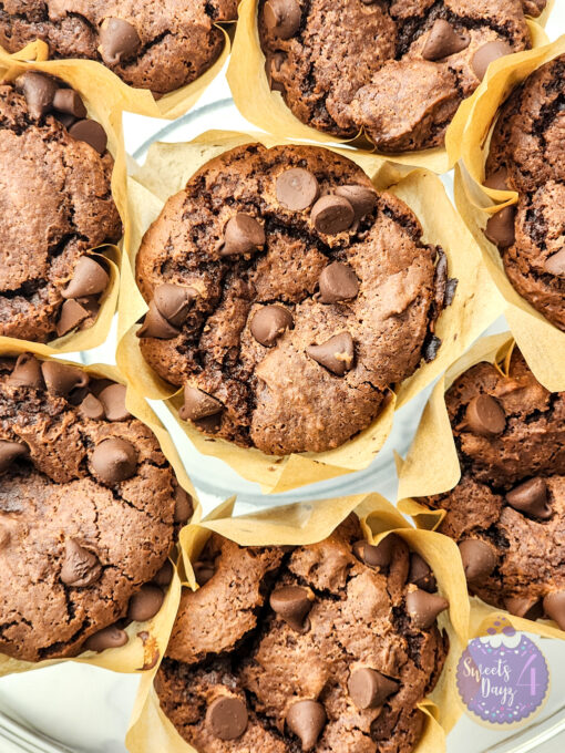 Double Chocolate Muffins on Marble - Image 5
