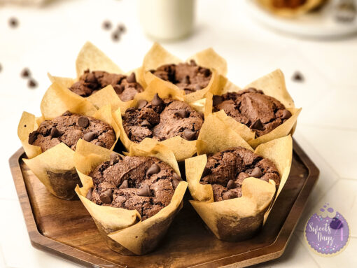 Double Chocolate Muffins on Rhombus - Image 2
