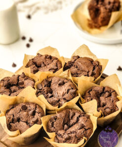 Double Chocolate Muffins on Rhombus