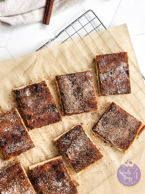 Churro Cheesecake Bars on Rhombus - Image 2