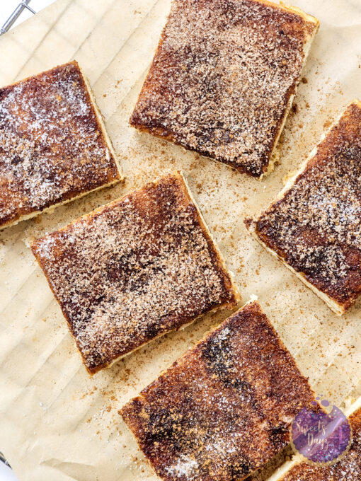 Churro Cheesecake Bars on Rhombus - Image 3