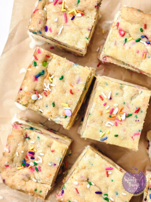Funfetti Cookie Ice Cream Sandwiches on Rhombus - Image 3