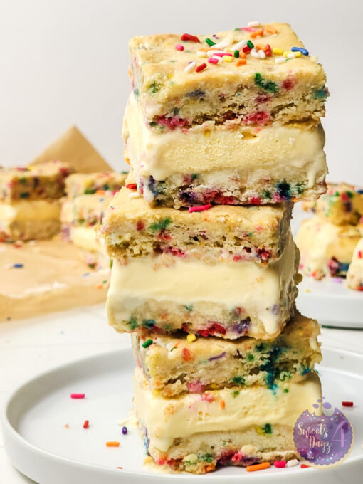 Funfetti Cookie Ice Cream Sandwiches on Rhombus - Image 8