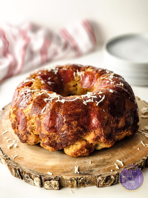 Pizza Monkey Bread on White - Image 9
