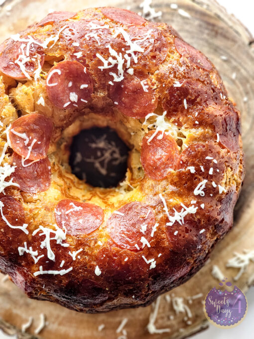 Pizza Monkey Bread on White - Image 5