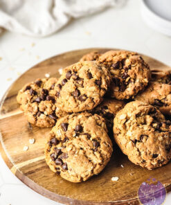 Oatmeal Chocolate Chip Cookies on Rhombus
