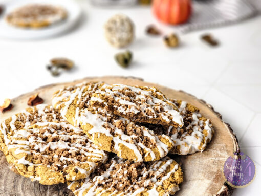 Pumpkin Coffee Cake Cookies on Rhombus - Image 7