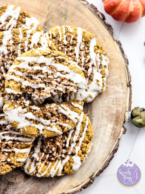 Pumpkin Coffee Cake Cookies on Rhombus - Image 8