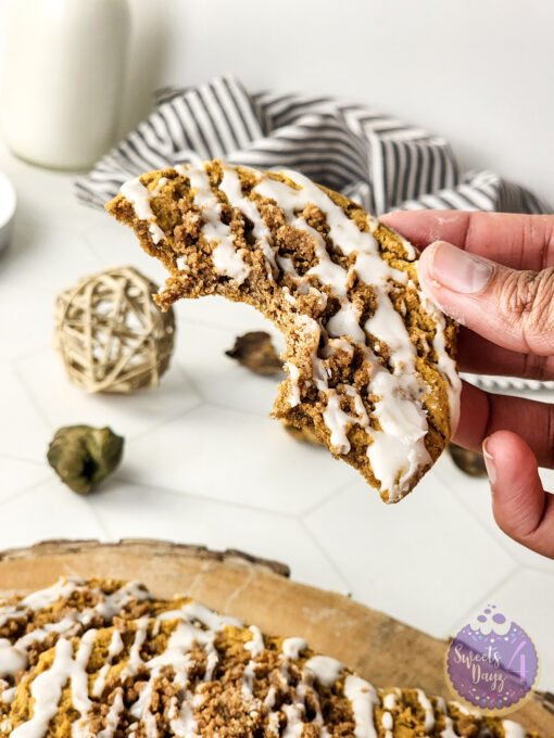 Pumpkin Coffee Cake Cookies on Rhombus - Image 9