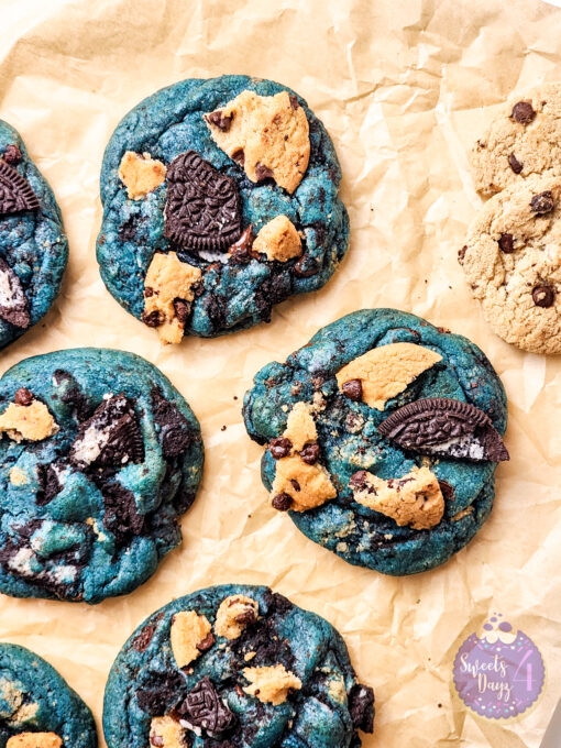 Cookie Monster Cookies on White - Image 4