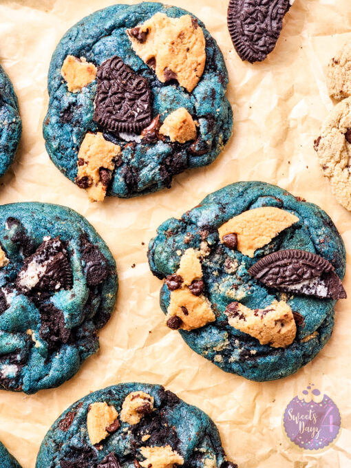 Cookie Monster Cookies on White - Image 5