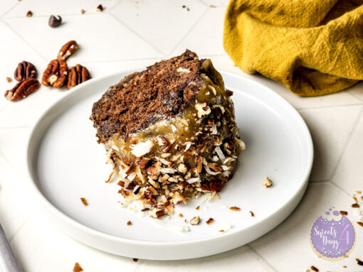 German Chocolate Pound Cake on Rhombus - Image 8