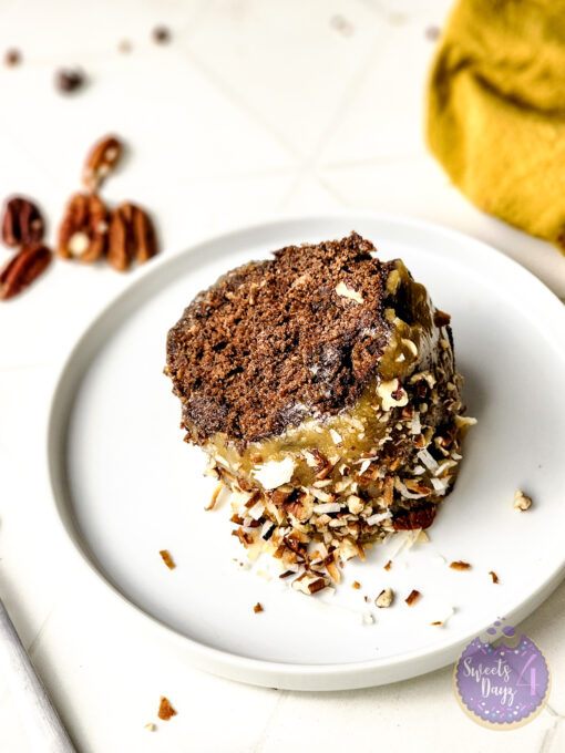 German Chocolate Pound Cake on Rhombus - Image 9