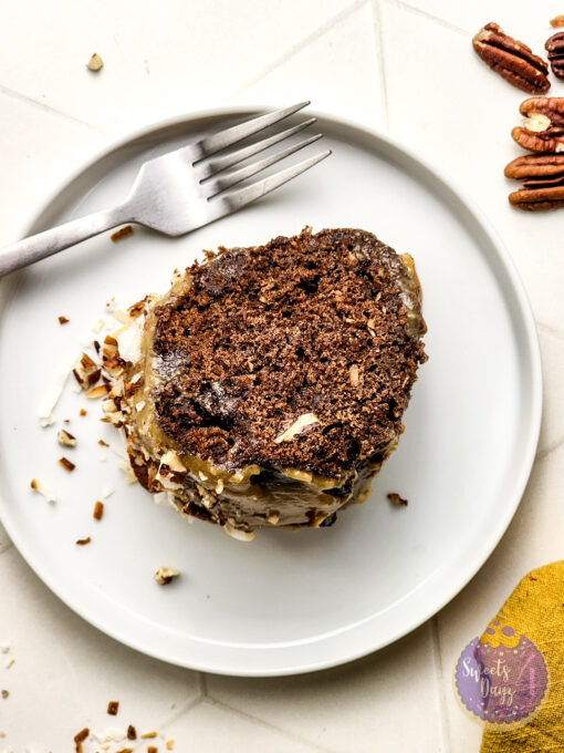 German Chocolate Pound Cake on Rhombus - Image 10