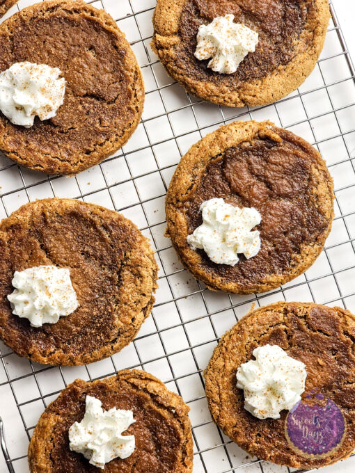 Pumpkin Pie Cookies on White - Image 5