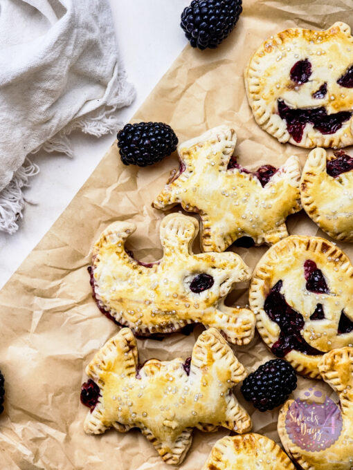 Spooky Fruit Hand Pies on Gold Marble - Image 7