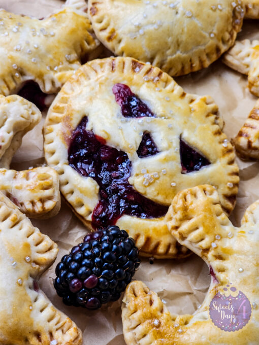 Spooky Fruit Hand Pies on Gold Marble - Image 8
