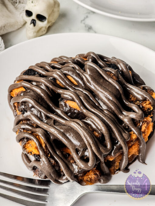 Halloween Cinnamon Rolls on Marble - Image 7
