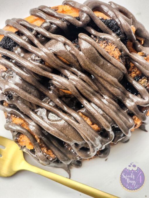 Halloween Cinnamon Rolls on Gold Marble - Image 7