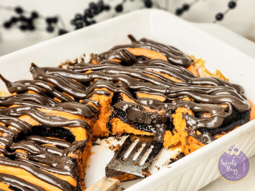 Halloween Cinnamon Rolls on Gold Marble - Image 9