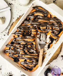 Halloween Cinnamon Rolls on Rhombus