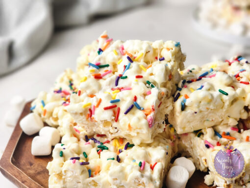 Marshmallow Popcorn Treats on Rhombus - Image 5