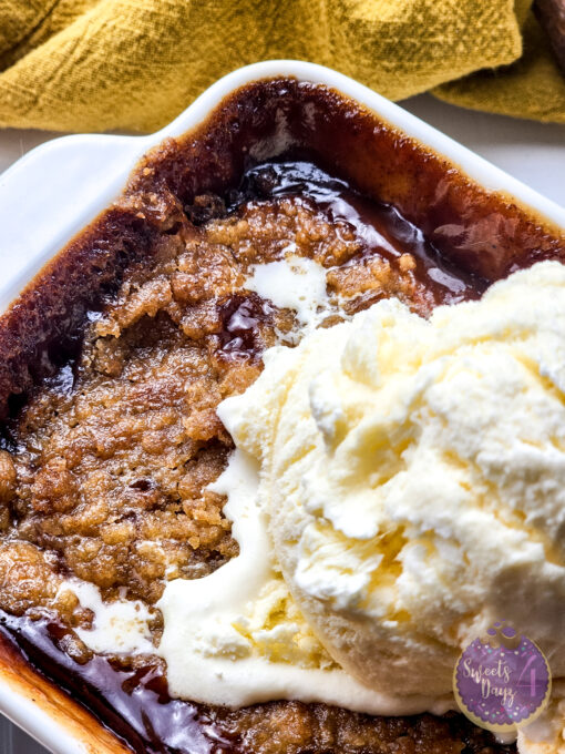 Peach Cobbler For One on White - Image 7